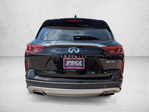 Eclipse Black 2019 INFINITI QX50 ESSENTIAL