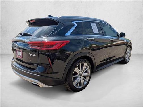 Eclipse Black 2019 INFINITI QX50 ESSENTIAL