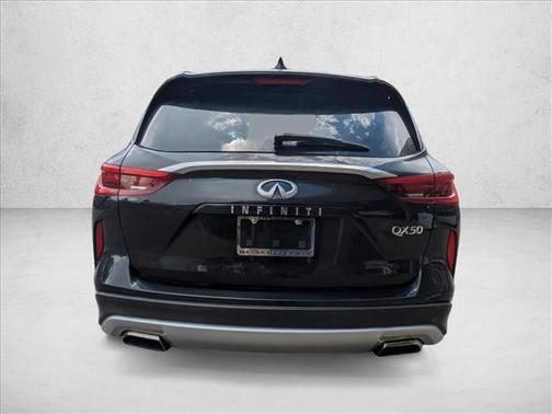 Eclipse Black 2019 INFINITI QX50 ESSENTIAL