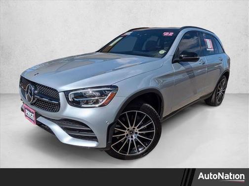 Cirrus Silver Metallic 2022 Mercedes-Benz GLC 300 4MATIC