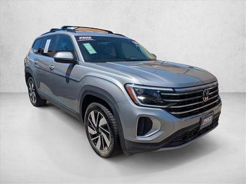 Silver Mist Metallic 2025 Volkswagen Atlas 2.0T SE w/Technology 4MOTION