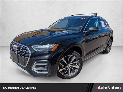 Mythos Black Metallic 2021 Audi Q5 45 Premium Plus