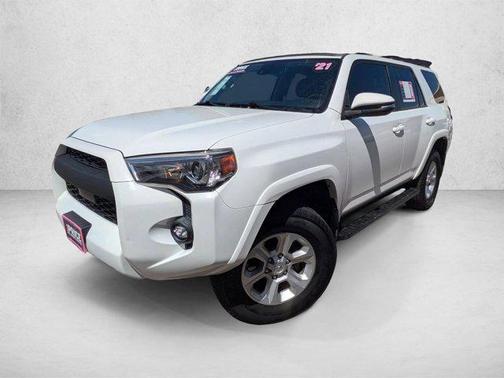 Super White 2021 Toyota 4Runner SR5 Premium
