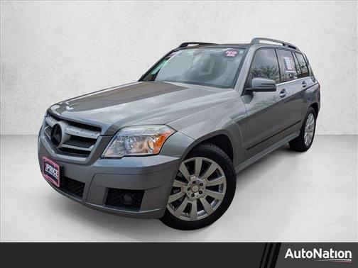Steel Grey Metallic 2012 Mercedes-Benz GLK-Class GLK 350 4MATIC
