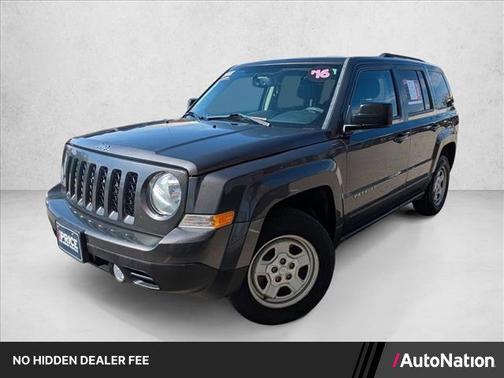 Granite Crystal Metallic Clearcoat 2016 Jeep Patriot Sport