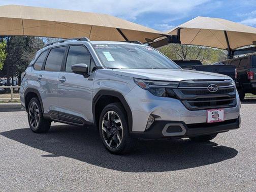 Ice Silver Metallic 2025 Subaru Forester Hybrid Limited