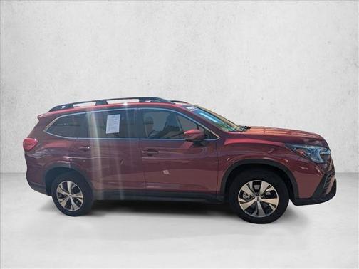 Crimson Red Pearl 2025 Subaru Ascent Premium 8-Passenger