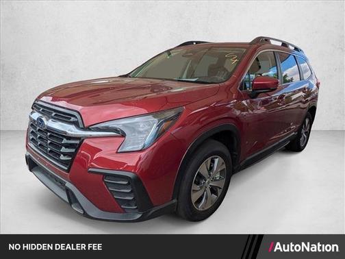 Crimson Red Pearl 2025 Subaru Ascent Premium 8-Passenger