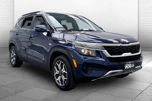 Dark Ocean Blue 2023 Kia Seltos EX