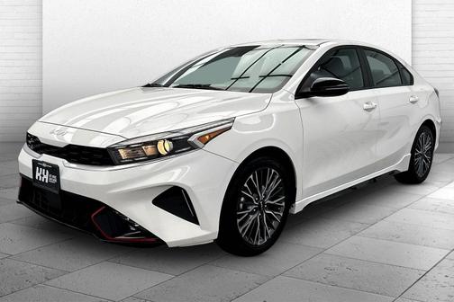 Snow White Pearl 2023 Kia Forte GT-Line