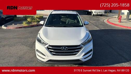 Dazzling White 2018 Hyundai TUCSON Sport