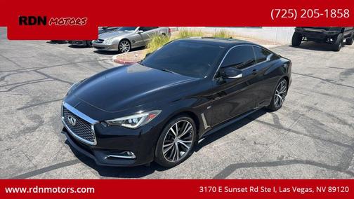 Black Obsidian 2017 INFINITI Q60 2.0T