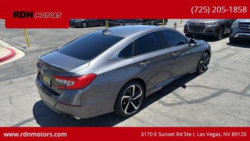 Modern Steel Metallic 2018 Honda Accord Sport