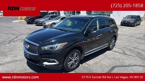 Black Obsidian 2016 INFINITI QX60 Base