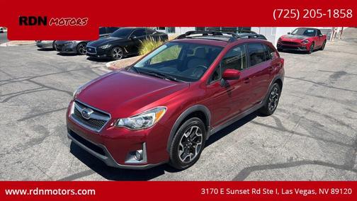Burgundy 2016 Subaru Crosstrek 2.0i Premium