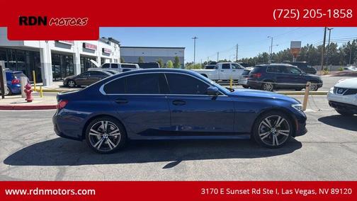 Blue 2020 BMW 330 330i Sedan 4D