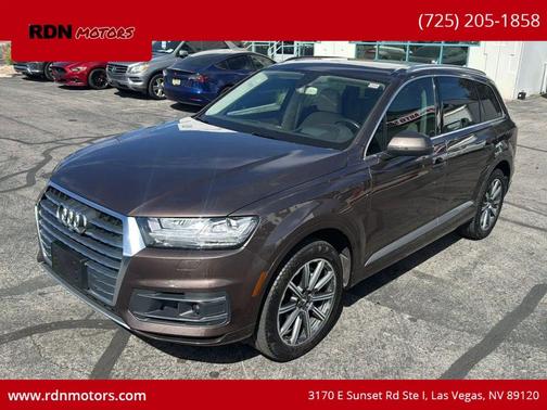 Argus Brown Metallic 2017 Audi Q7 3.0T Prestige