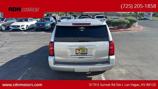 Silver Ice Metallic 2016 Chevrolet Tahoe LTZ