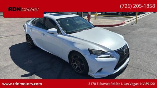 White 2014 Lexus IS 250 Base