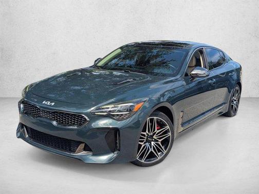 Ascot Green 2022 Kia Stinger GT1