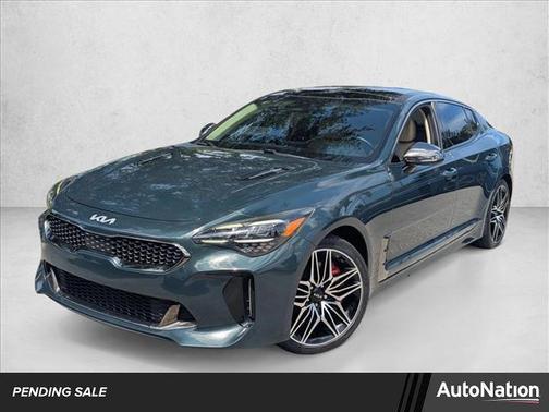 Ascot Green 2022 Kia Stinger GT1