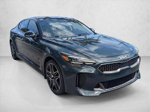 Ascot Green 2022 Kia Stinger GT1