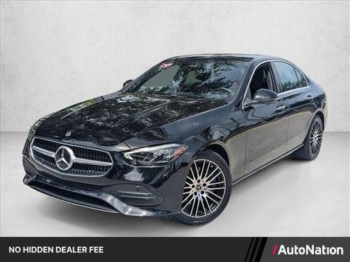 Black 2026 Mercedes-Benz C-Class C 300