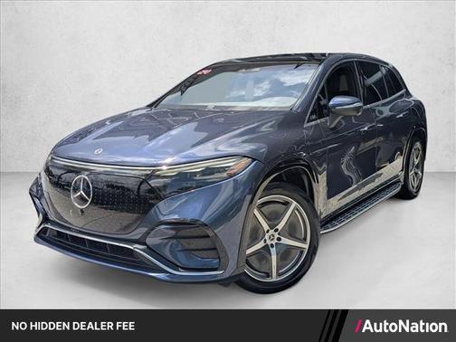 Twilight Blue Metallic 2023 Mercedes-Benz EQS 580 4MATIC