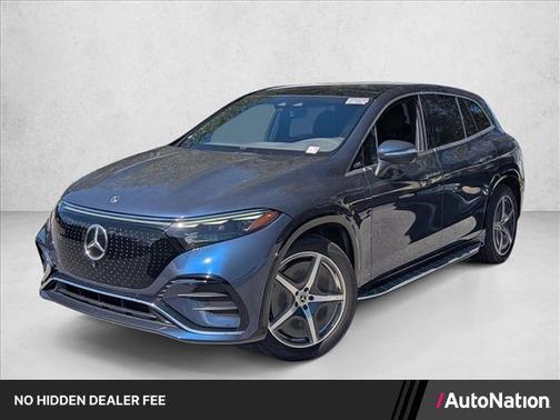 Twilight Blue Metallic 2023 Mercedes-Benz EQS 580 4MATIC