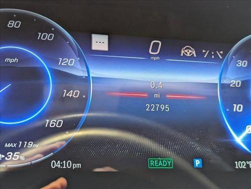 Twilight Blue Metallic 2023 Mercedes-Benz EQS 580 4MATIC
