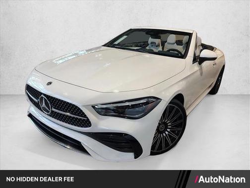 Polar White 2026 Mercedes-Benz CLE 300 4MATIC Cabriolet
