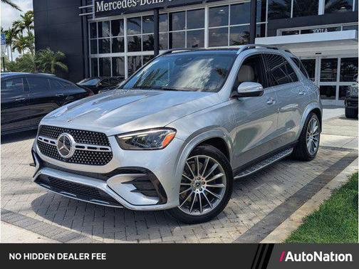 Cirrus Silver Metallic 2024 Mercedes-Benz GLE 450 4MATIC