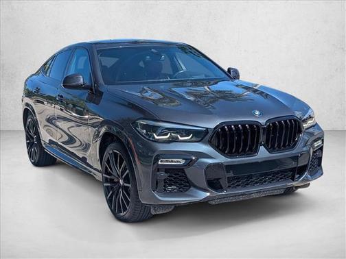 Arctic Gray Metallic 2021 BMW X6 xDrive40i