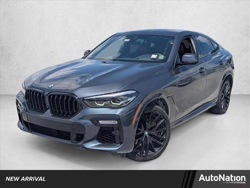 Arctic Gray Metallic 2021 BMW X6 xDrive40i