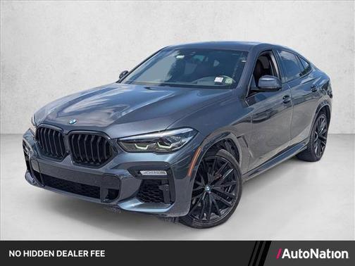 Arctic Gray Metallic 2021 BMW X6 xDrive40i