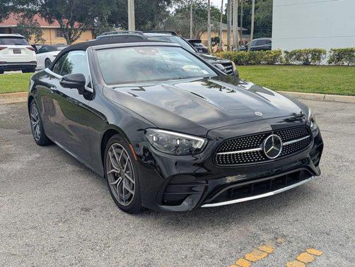 Black 2023 Mercedes-Benz E-Class 4MATIC