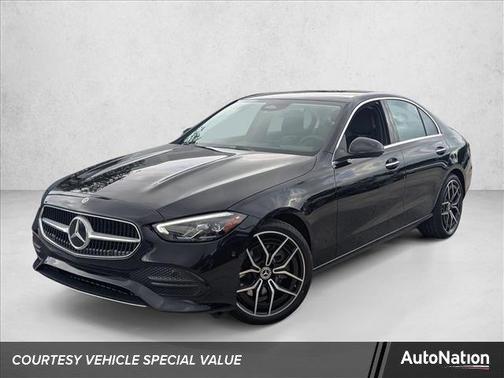 Black 2026 Mercedes-Benz C-Class C 300 4MATIC