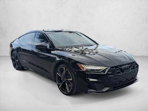 Mythos Black Metallic 2025 Audi A7 Prestige 55 TFSI quattro S tronic