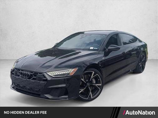 Mythos Black Metallic 2025 Audi A7 Prestige 55 TFSI quattro S tronic
