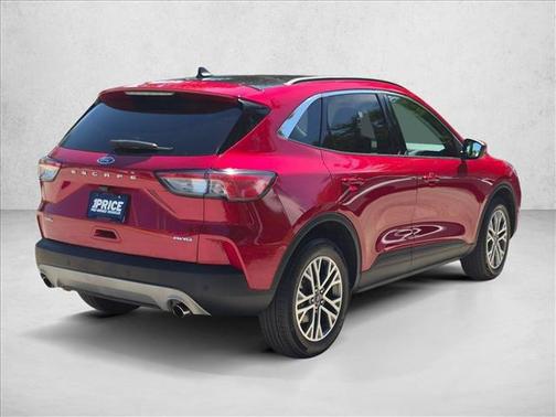 Rapid Red Metallic Tinted Clearcoat 2022 Ford Escape SEL