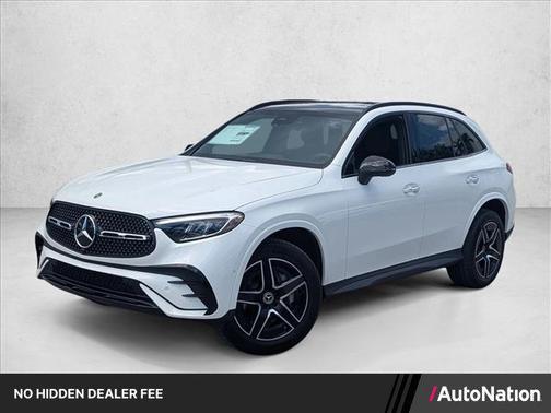 Polar White 2026 Mercedes-Benz GLC 300 4MATIC