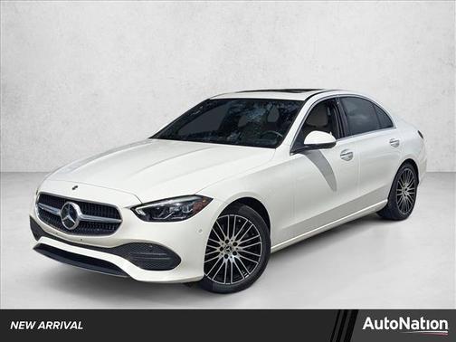 Polar White [White 2023 Mercedes-Benz C-Class C 300 4MATIC