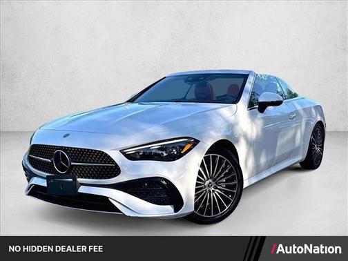MANUFAKTUR Moonlight White Metallic 2024 Mercedes-Benz CLE 300 4MATIC Cabriolet