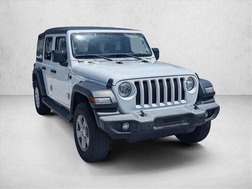 Bright White Clearcoat 2018 Jeep Wrangler Unlimited Sport