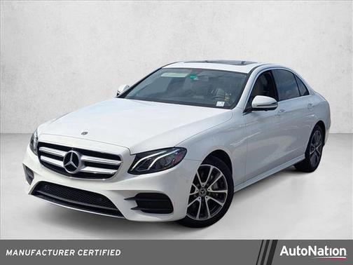 Polar White 2020 Mercedes-Benz E-Class 4MATIC