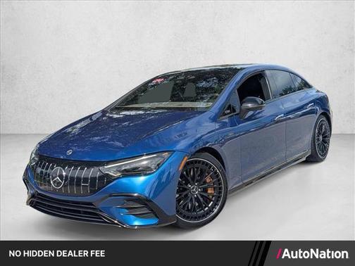 Starling Blue Metallic 2023 Mercedes-Benz AMG EQE 4MATIC+