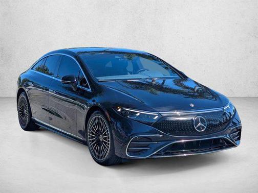 Nautical Blue Metallic 2024 Mercedes-Benz EQS 580 4MATIC
