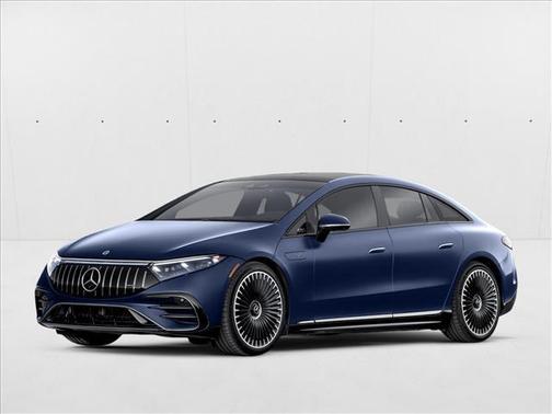 Nautical Blue Metallic 2024 Mercedes-Benz EQS 580 4MATIC