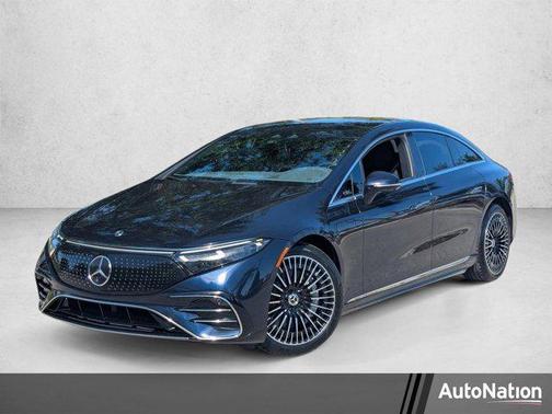 Nautical Blue Metallic 2024 Mercedes-Benz EQS 580 4MATIC