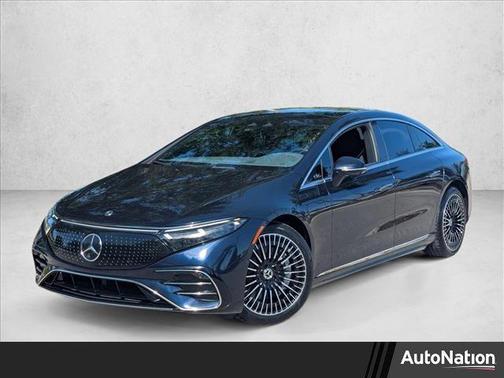 Nautical Blue Metallic 2024 Mercedes-Benz EQS 580 4MATIC